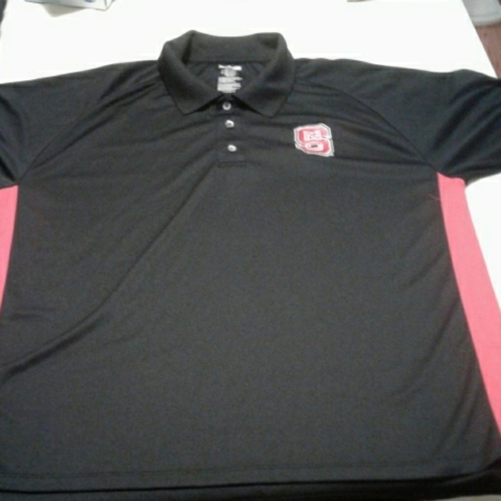 ProEdge Men's Wolf pack Polo Style Shirt Size XL (T)